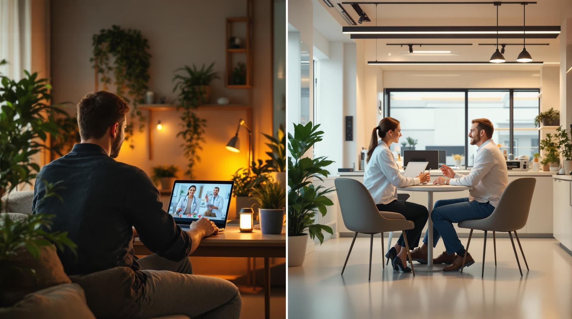 Consulta Online vs. Presencial: Quando Escolher Cada Uma